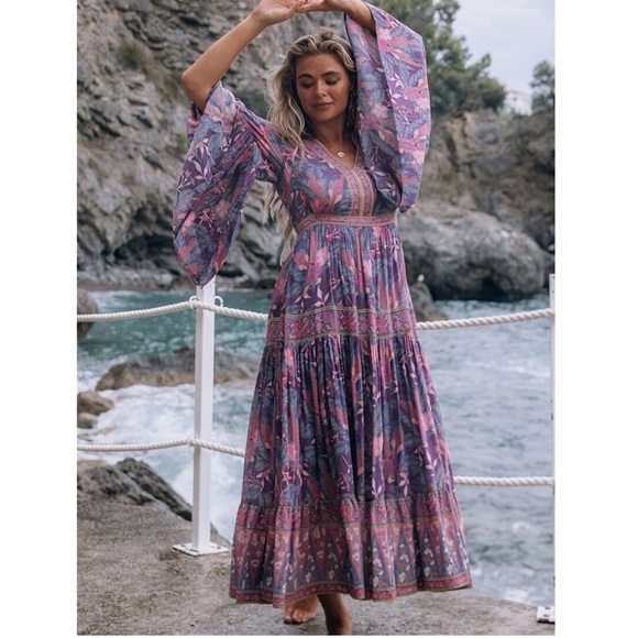 Spell and the Gypsy Bianca Gown in Wisteria - Picture 3 of 11